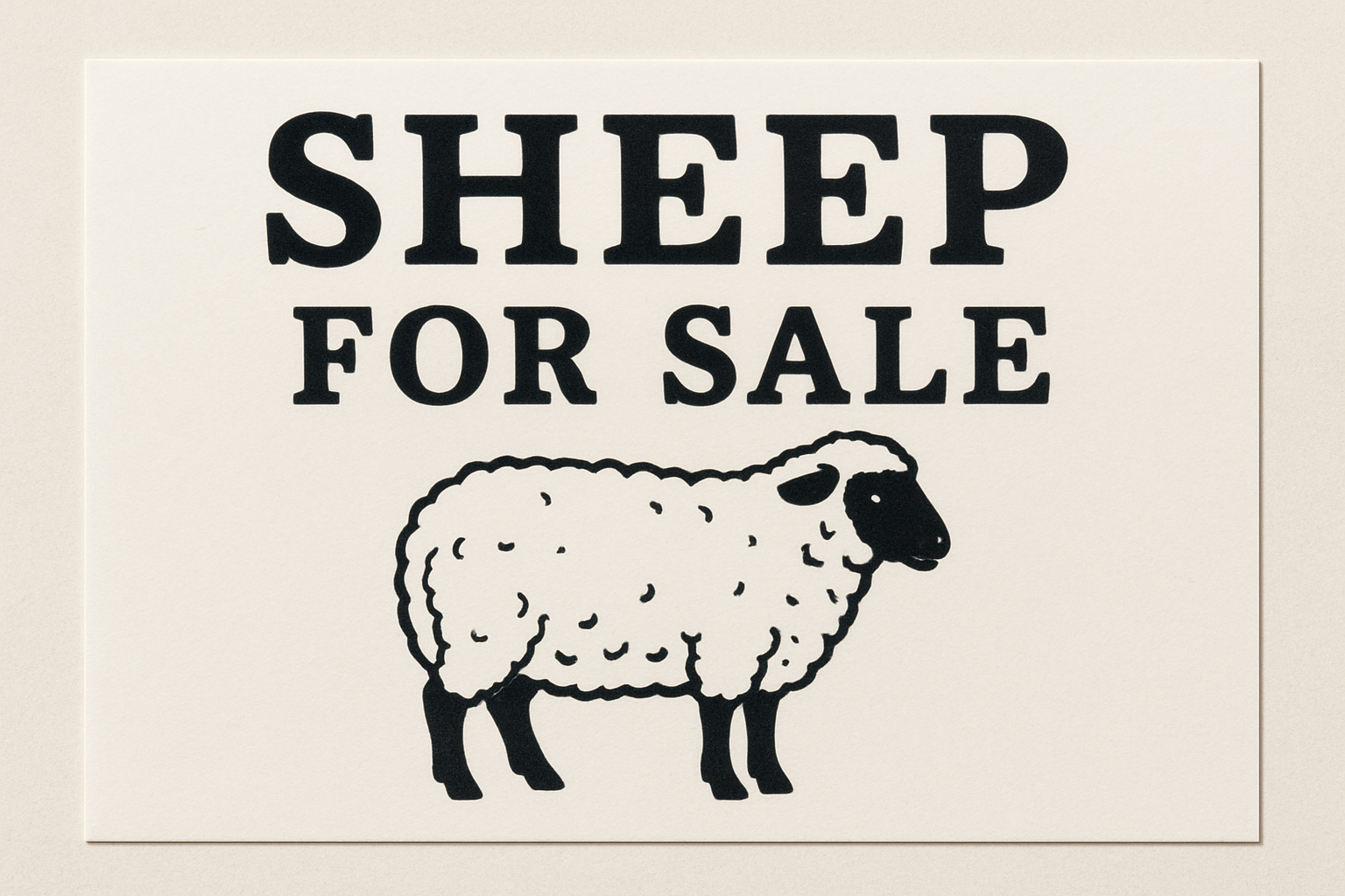Livestock for sale
