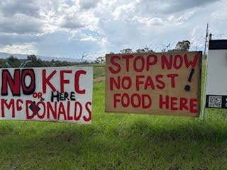 A Quiet Track Through Hawkesbury History to Fast Food Outlets