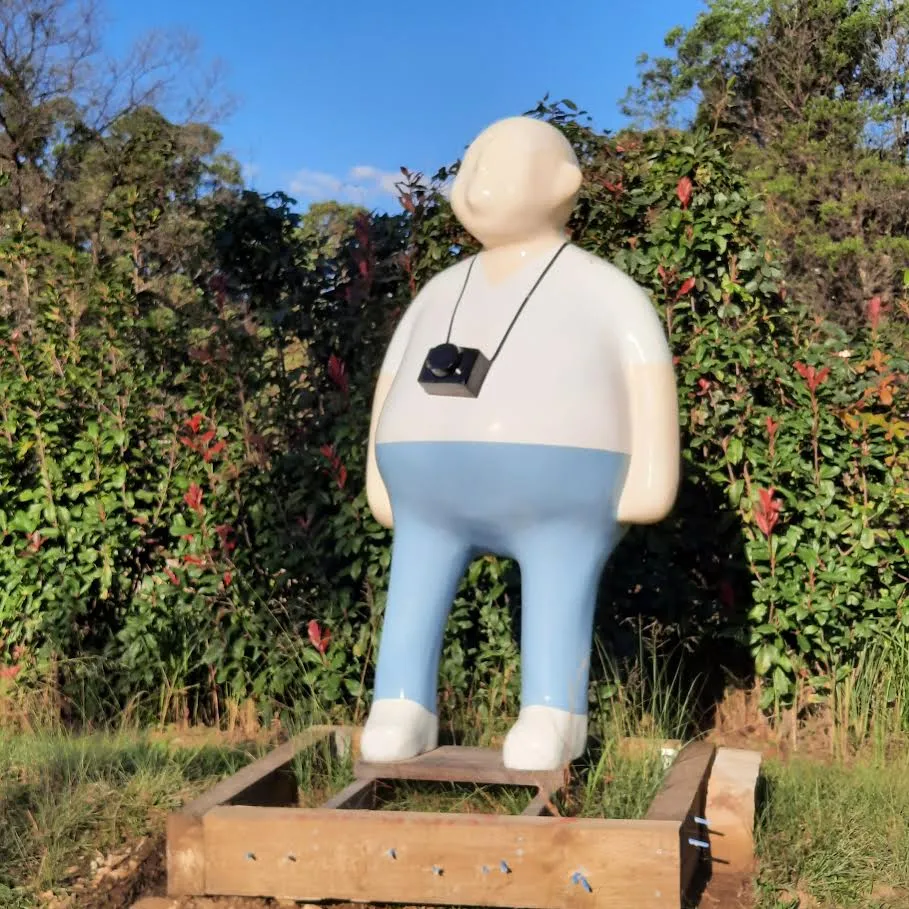 Hawkesbury’s Whistling Tourist: Art that smiles back