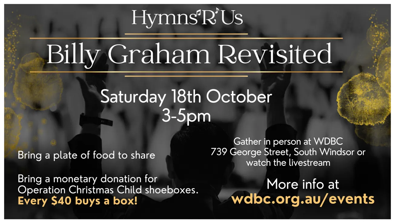 Billy Graham Revisited – Community Event