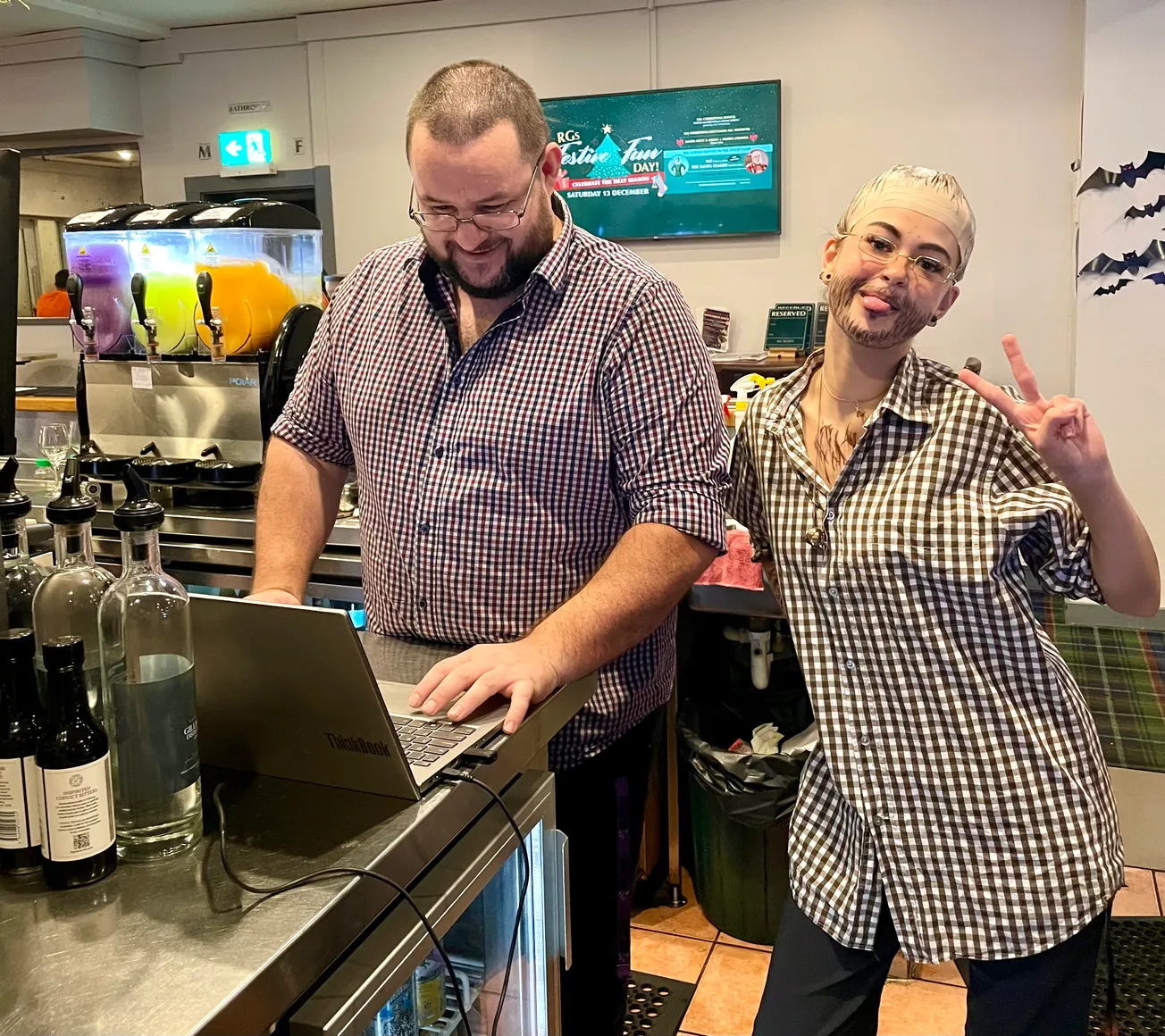 Spooky, Scary, Kooky, Hilarious Dinner at RG's