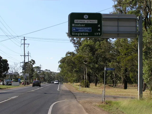 Changed Traffic Conditions for George Street and Surrounding Roads in South Windsor