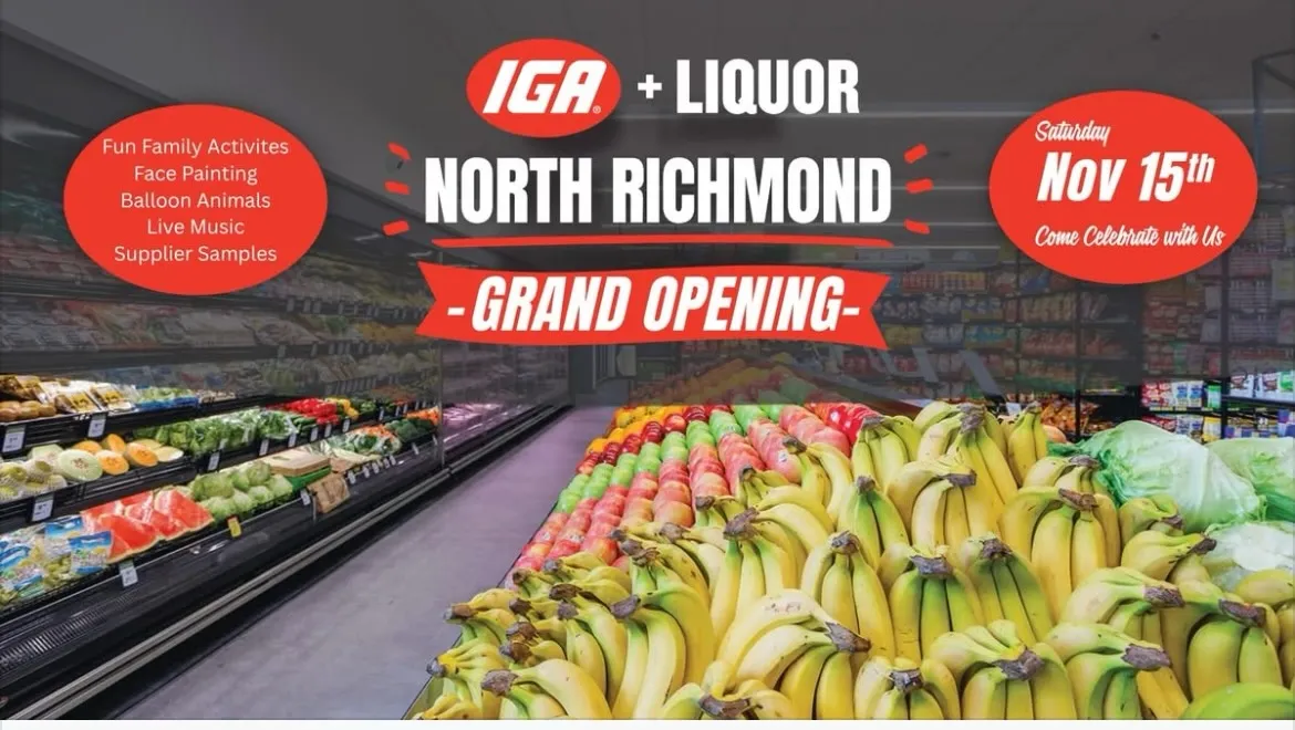 Come together at IGA celebration today at Redbank