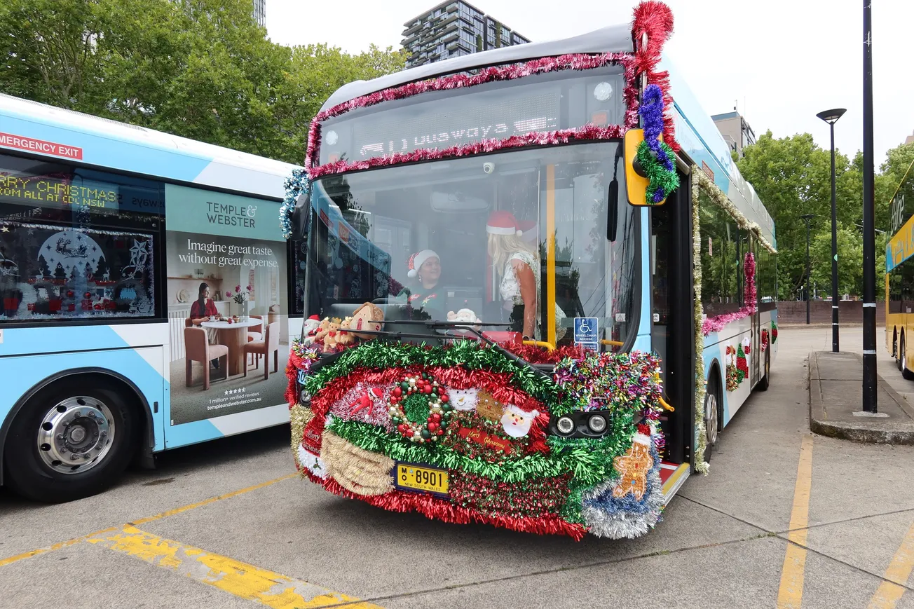 Sydney’s Best Christmas Bus Rolls Back Into Western Sydney