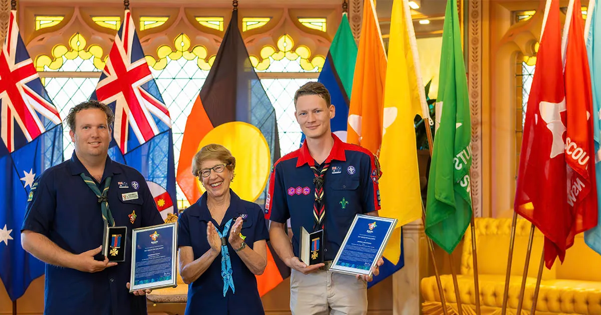 Local Scouts Awarded Gallantry Medals for Brave River Rescue