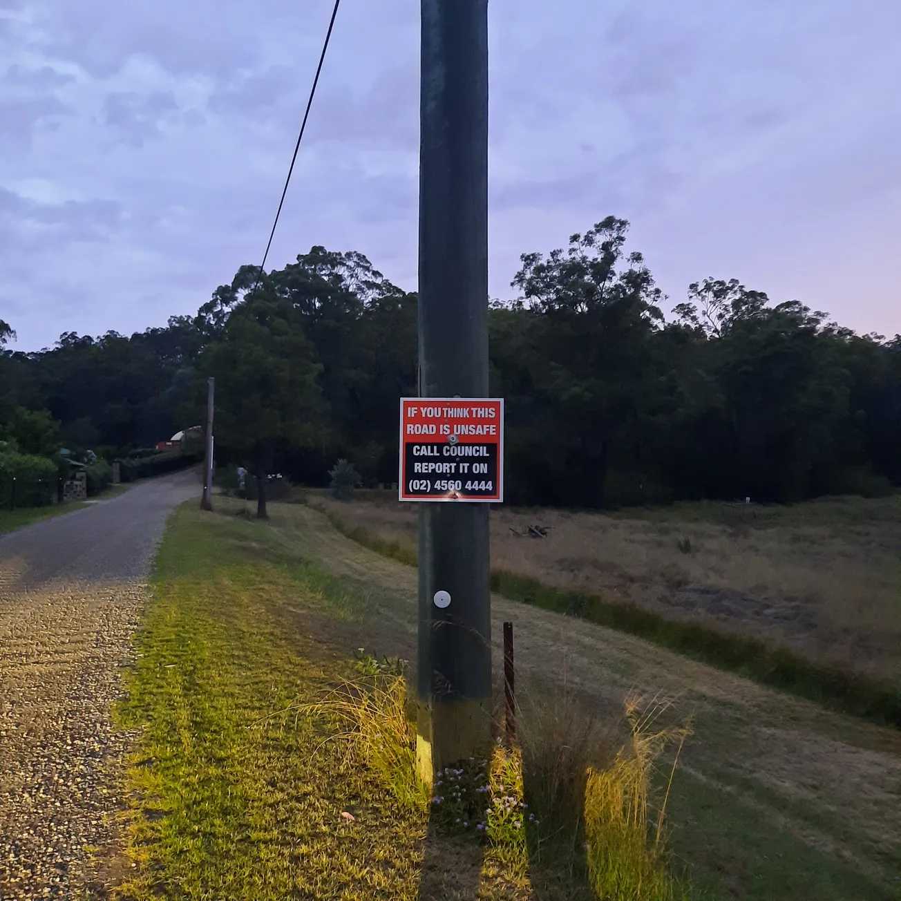 If you think this road is unsafe...