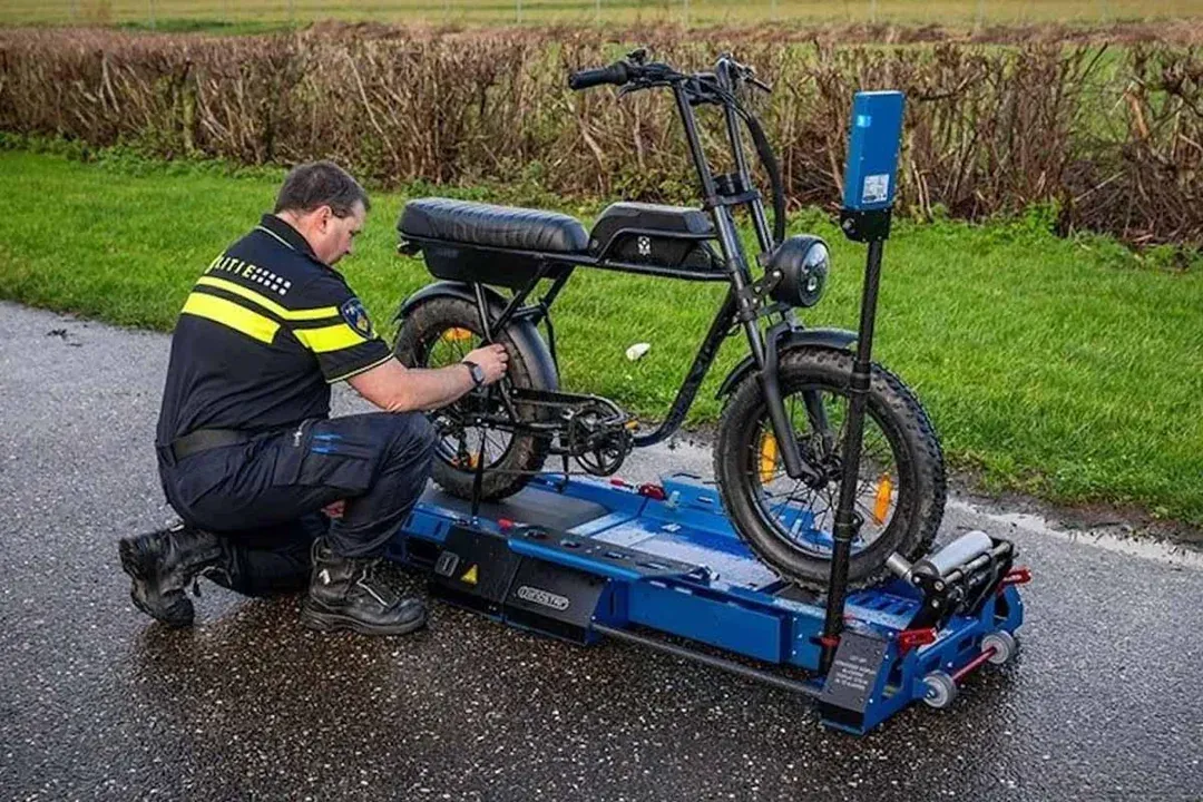 Police Roll Out E-Bike Speed Testing Devices