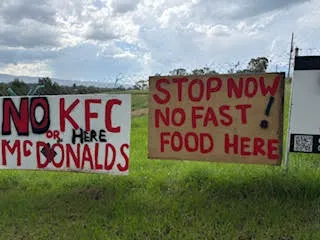 A Quiet Track Through Hawkesbury History to Fast Food Outlets