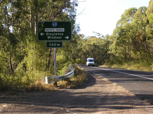 Major road upgrades Putty Road between East Kurrajong & Colo Heights