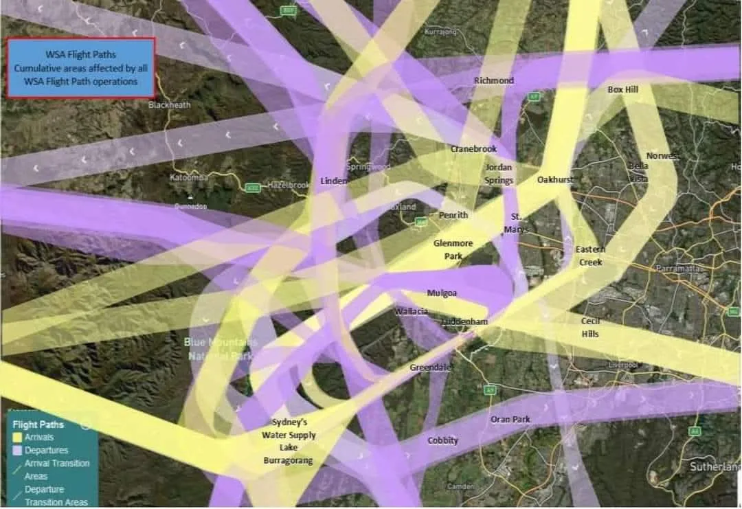 Prepare for rising aircraft noise as Western Sydney Airport moves toward 24-hour operations