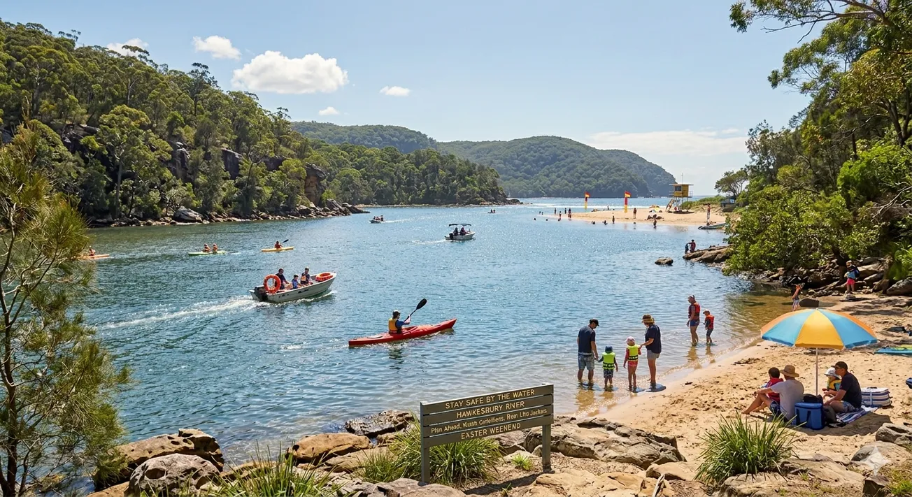 Stay safe around water this Easter